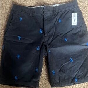 Navy Blue Men's Shorts